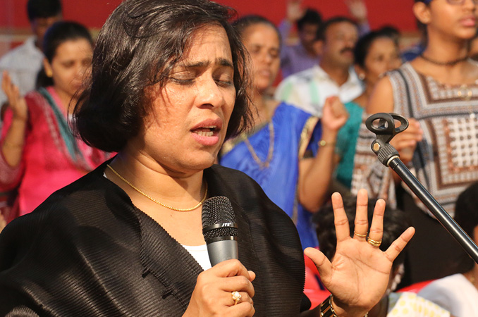 Praise report of Night Vigil held by Grace Ministry at Prayer center in Mangalore here on Oct 7, 2017. Hundreds flocked into the Night Vigil and received instant Healing, Deliverance, and Transformation.